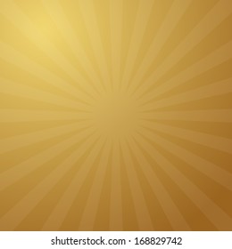 Abstract Retro Golden Vector Background
