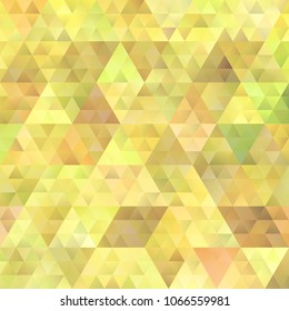 Abstract retro gradient polygonal triangle background - vector graphic design