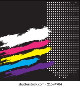 abstract retro grunge background , cover