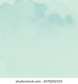 Abstract retro halftone design decorative soft color background vector
