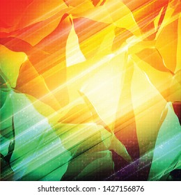 Abstract retro halftone dotted background. Colorful vector illustration. Modern wallpaper. Background for party flyer or poster