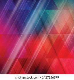 Abstract retro halftone dotted background. Colorful vector illustration. Modern wallpaper. Background for party flyer or poster