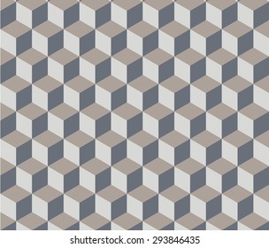 Abstract Retro Isometric Shape Background for Business. Vector