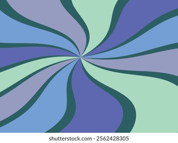 Abstract retro line sunburst background design
