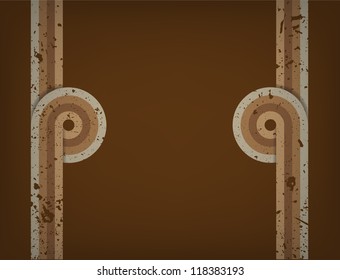 abstract retro lines background