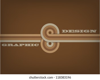 abstract retro lines background
