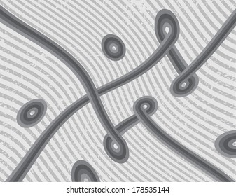 abstract retro lines background 