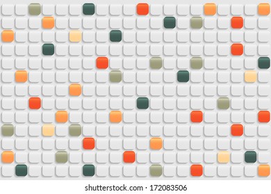 Abstract retro mosaic background