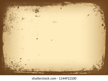 abstract retro paper background template with vintage concept and brown color vector eps 10