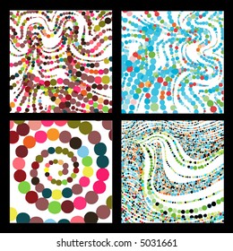 abstract retro pattern