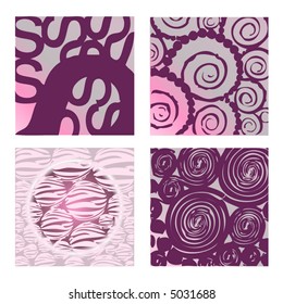 abstract retro pattern