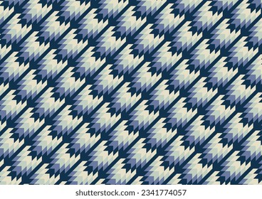 Abstract retro pattern arrow geometric modern style background. vector illustration.