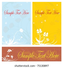 abstract retro pattern design with vintage halftone floral background for text