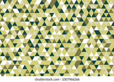 Abstract retro pattern of geometric shapes. Colorful gradient mosaic backdrop. Geometric hipster triangular background, vector
