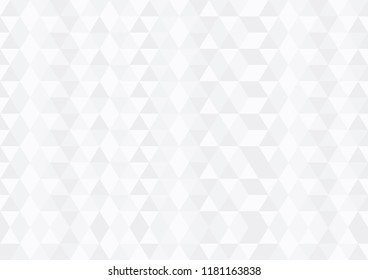 Abstract retro pattern of geometric shapes. Seamless gray mosaic backdrop. Geometric hipster triangular background, vector illustration. For web banner,  fabric print, business templates.