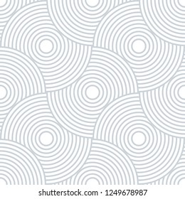 Abstract retro pattern of geometric shapes. Neutral  mosaic backdrop. Geometric wave of circles  background, vector

