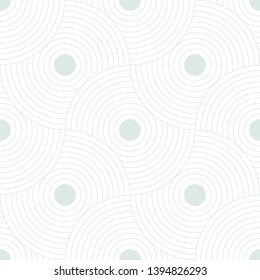Abstract retro pattern of geometric shapes. Neutral  mosaic backdrop. Geometric wave of circles  background, vector
