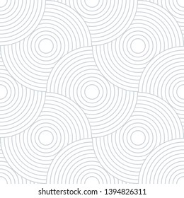 Abstract retro pattern of geometric shapes. Neutral  mosaic backdrop. Geometric wave of circles  background, vector

