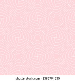 Abstract retro pattern of geometric shapes. Neutral  mosaic backdrop. Geometric wave of circles  background, vector
