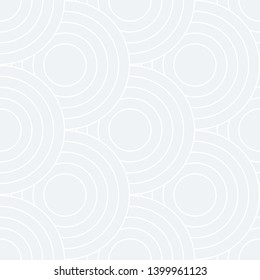 Abstract retro pattern of geometric shapes. Neutral  mosaic backdrop. Geometric wave of circles  background, vector
