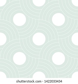 Abstract retro pattern of geometric shapes. Neutral  mosaic backdrop. Geometric wave of circles  background, vector
