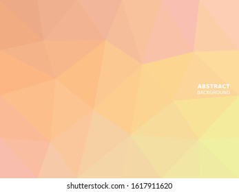 Abstract retro pattern of geometric shapes. Colorful gradient mosaic backdrop. Geometric hipster triangular background, vector. Geometric background in Origami style with gradient.Abstract 3d vector.