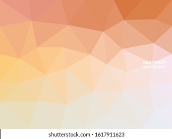 Abstract retro pattern of geometric shapes. Colorful gradient mosaic backdrop. Geometric hipster triangular background, vector. Geometric background in Origami style with gradient.Abstract 3d vector.