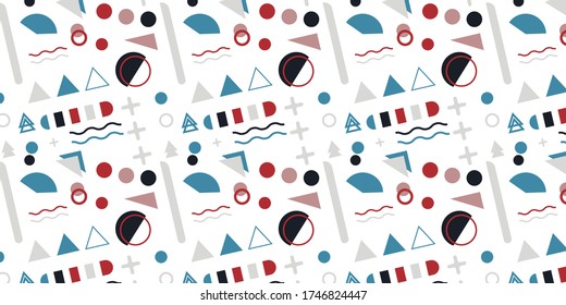 Abstract retro pattern of geometric shapes. Colorful gradient mosaic backdrop. Geometric hipster triangular background. Geometry minimalistic artwork poster with simple shape and figure for web banner