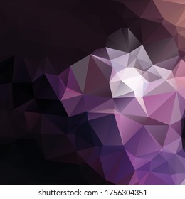 Abstract retro pattern of geometric shapes. Colorful gradient mosaic backdrop. Geometric hipster triangular background, vector. Modern Wallpaper. 