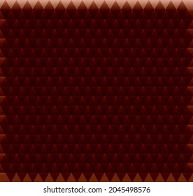 The abstract retro pattern of geometric shapes. red gradient mosaic backdrop. Geometric hipster triangular background, vector