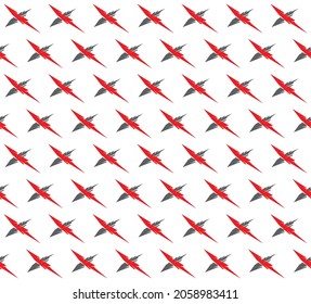 Abstract retro pattern of geometric shapes. Colorful mosaic pattern. X pattern Background , Geometric hipster triangular Four color X letter vector geometric abstract seamless patterns background