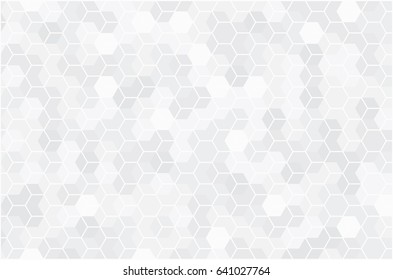 Abstract retro pattern of geometric shapes. White mosaic backdrop. Geometric hipster background, vector