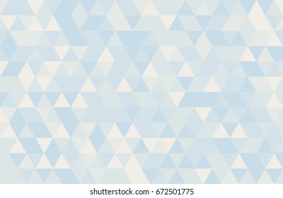 Abstract retro pattern of geometric shapes. Colorful gradient mosaic backdrop. Geometric hipster triangular background, vector