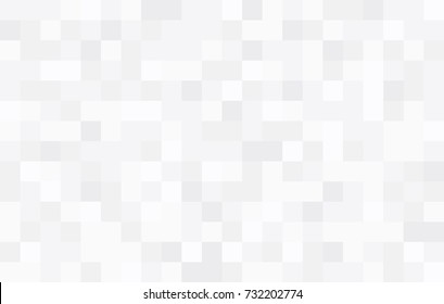 Abstract retro pattern of geometric shapes. White gradient mosaic backdrop. Geometric hipster geometric background, vector