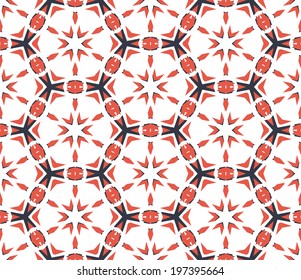 Abstract Retro Pattern. Vector illustration.