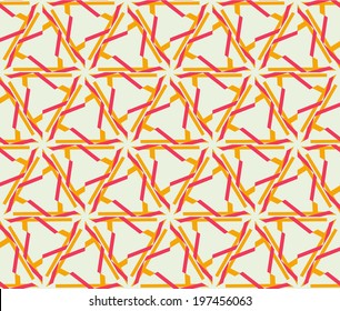 Abstract Retro Pattern. Vector illustration.