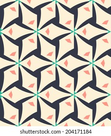 Abstract Retro Pattern. Vector illustration.