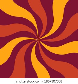 An abstract retro psychedelic spiral background image.