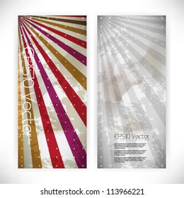 abstract retro rays background illustration. eps10 vector format
