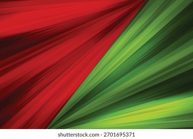 Fondo Abstractas del duelo del gradiente de ráfaga de cómic rojo y verde retro