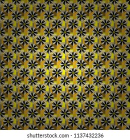 Abstract retro seamless pattern of geometric shapes. Colorful mosaic backdrop in pink, gray and orange colors. Geometric hipster tiles background. Vector illustration.