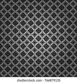 Abstract retro seamless pattern of geometric shapes. Geometric hipster tiles background. Vector illustration. Colorful mosaic backdrop in black, white and gray colors.