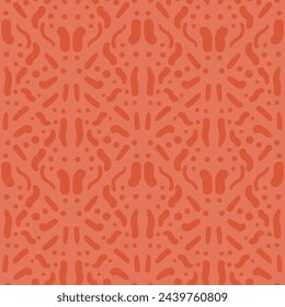 Abstract retro seamless pattern. vintage ornament endless background. Vector flat illustration.