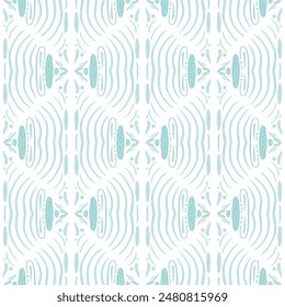 Abstractas patrón retro sin fisuras. adorno vintage fondo sin fin. Ilustración plana de Vector.