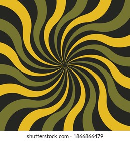 An abstract retro spiral shape background image.