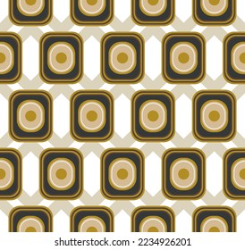 Abstract Retro Squares Diagonal Cross Stripes Seamless Geometric Vector Pattern Trendy Fashion Colors Perfect for Allover Fabric Print or Wrapping Paper Minimalist Simple Look Beige Brown Tones