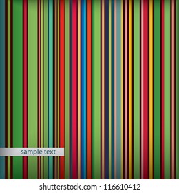 Abstract retro striped background. Vintage stripes pattern vector.