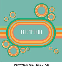 Abstract retro striped color background. vector abstract lines design template can be used for cover / poster / layout / website design