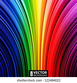 Abstract retro striped colorful background. RGB EPS 10 vector illustration