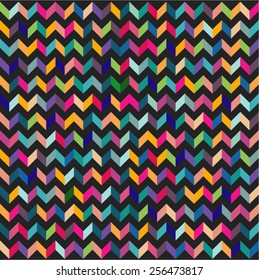 abstract retro stylish geometric vector background